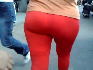 ass-red-leggings
